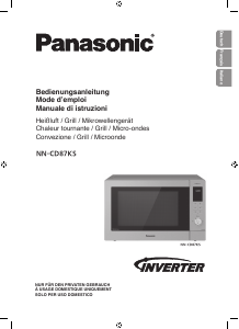 Manuale Panasonic NN-CD87KS Microonde