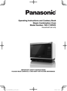 Manual Panasonic NN-CS894S Microwave