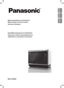 Mode d’emploi Panasonic NN-CS894S Micro-onde