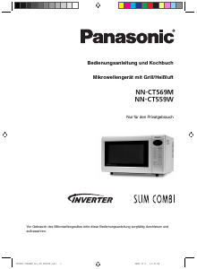 Bedienungsanleitung Panasonic NN-CT559W Mikrowelle