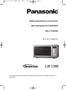 Bedienungsanleitung Panasonic NN-CT565M Mikrowelle