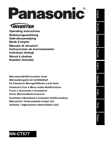 Bedienungsanleitung Panasonic NN-CT577 Mikrowelle