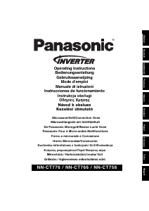 Használati útmutató Panasonic NN-CT756 Mikrohullámú sütő