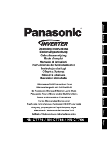 Mode d’emploi Panasonic NN-CT756 Micro-onde