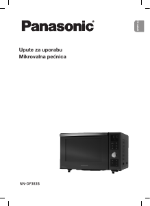 Priručnik Panasonic NN-DF383B Mikrovalna pećnica