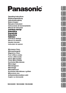 Manuale Panasonic NN-E229MMWPG Microonde