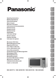 Käyttöohje Panasonic NN-GD342B Mikroaaltouuni