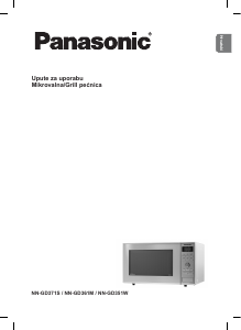 Priručnik Panasonic NN-GD351W Mikrovalna pećnica