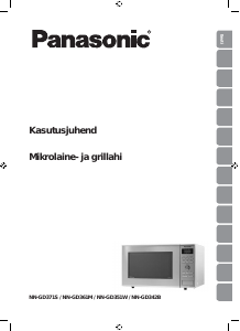 Kasutusjuhend Panasonic NN-GD351W Mikrolaineahi