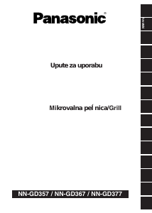 Priručnik Panasonic NN-GD357 Mikrovalna pećnica