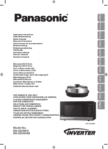 Használati útmutató Panasonic NN-GD38H Mikrohullámú sütő