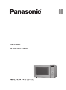 Priručnik Panasonic NN-GD452W Mikrovalna pećnica