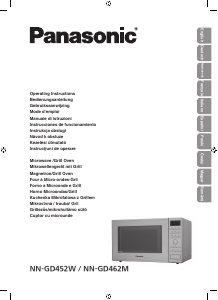 Manuál Panasonic NN-GD452W Mikrovlnná trouba