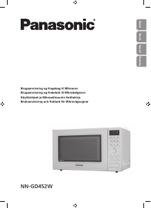 Käyttöohje Panasonic NN-GD452W Mikroaaltouuni