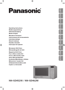 Használati útmutató Panasonic NN-GD462M Mikrohullámú sütő