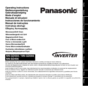 Mode d’emploi Panasonic NN-GD556 Micro-onde