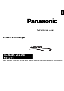 Manual Panasonic NN-GD556 Cuptor cu microunde