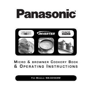Manual Panasonic NN-GD569M Microwave