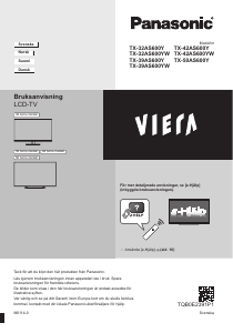 Bruksanvisning Panasonic TX-50AS600Y LCD TV