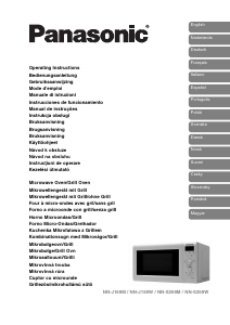 Manual de uso Panasonic NN-J159W Microondas