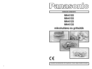 Használati útmutató Panasonic NN-K125MBGPG Mikrohullámú sütő