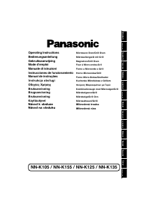 Käyttöohje Panasonic NN-K135MBEPG Mikroaaltouuni