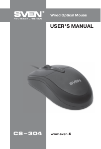 Manual Sven CS-304 Mouse
