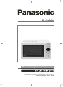 Manuál Panasonic NN-L564WBEPG Mikrovlnná trouba