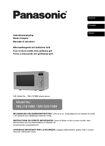 Bedienungsanleitung Panasonic NN-S251WMWPG Mikrowelle