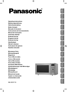 Manuál Panasonic NN-SD271S Mikrovlnná trouba