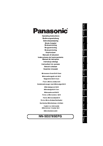 Manuál Panasonic NN-SD278S Mikrovlnná trouba