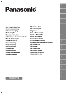 Használati útmutató Panasonic NN-SD279S Mikrohullámú sütő