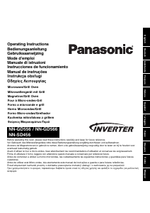 Használati útmutató Panasonic NN-SD456 Mikrohullámú sütő