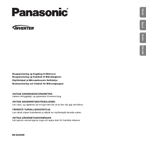 Käyttöohje Panasonic NN-SD459W Mikroaaltouuni