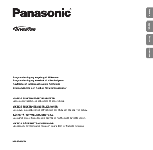 Käyttöohje Panasonic NN-SD459WEPG Mikroaaltouuni