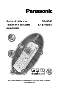 Mode d’emploi Panasonic EB-GD90 Téléphone portable