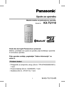 Priručnik Panasonic KX-TU110 Mobilni telefon