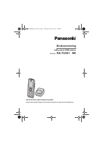 Bruksanvisning Panasonic KX-TU301NEME Mobiltelefon