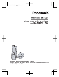 Instrukcja Panasonic KX-TU301PDME Telefon komórkowy