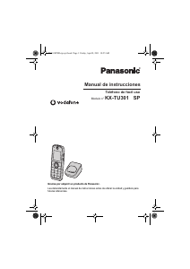 Manual de uso Panasonic KX-TU301SPME Teléfono móvil