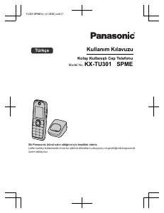 Kullanım kılavuzu Panasonic KX-TU301SPME Cep telefonu