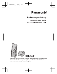 Bedienungsanleitung Panasonic KX-TU311EXBE Handy
