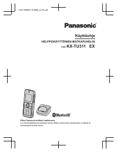 Käyttöohje Panasonic KX-TU311EXWE Matkapuhelin