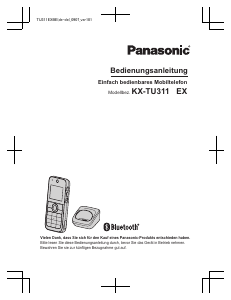 Bedienungsanleitung Panasonic KX-TU311EXWE Handy