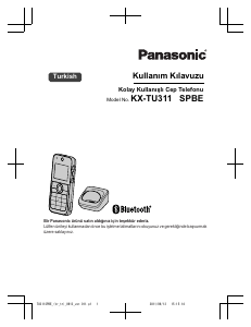 Kullanım kılavuzu Panasonic KX-TU311SPBE Cep telefonu