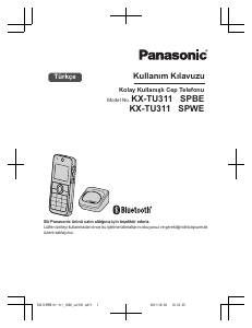 Kullanım kılavuzu Panasonic KX-TU311SPWE Cep telefonu