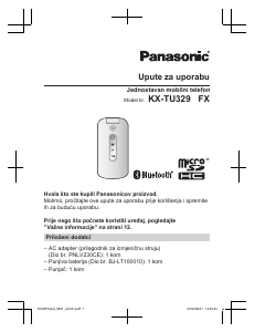 Priručnik Panasonic KX-TU329 Mobilni telefon