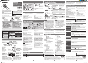 Manuale Panasonic SV-MP110V Lettore Mp3