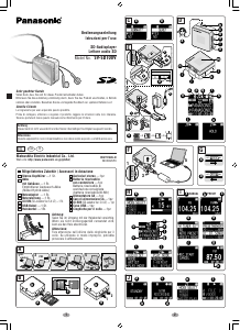 Manuale Panasonic SV-SD100 Lettore Mp3