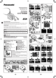 Bedienungsanleitung Panasonic SV-SD100V Mp3 player